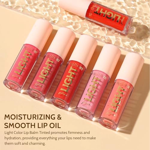 Hydrating Lip Gloss 6PCS Plumping Fruit Flavoured Lip Balm, Lip Oil and Lip Gloss Set, Glitter Lip Glow Oil, Liquid Lipstick Makeup Set Kit, Pigmented Lip Makeup Gift Sets for Girls Women (A-Set) - Image 7