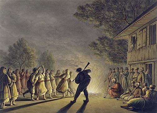Art Toile la Danse des paysans Mayer pour Décorer un Grand Mur Vide