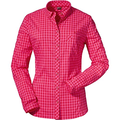 Schöffel Damen Blouse Riga5 Bluse, Rosa (Lollipop), 46 EU