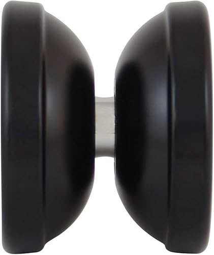 Miniatura 3 de Grind Control Yoyo profesional de metal sin respuesta con rodamiento C ancho y cuerda incluida... (negro)