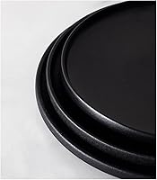 Vista 5 de Platón Personality - Plato plano de cerámica de forma redonda para cocina, pasta, carne, postre, fruta, aperitivo, plato de servir