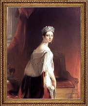 Thomas Sully Queen Victoria Framed Canvas Print