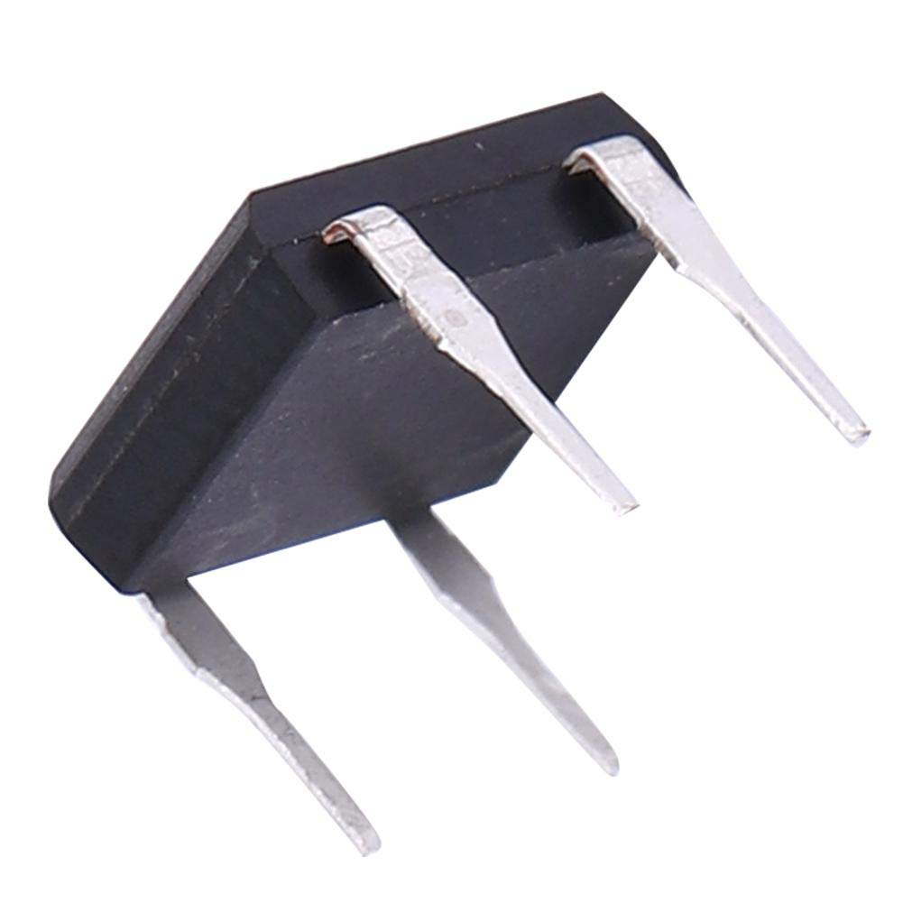DB107 1000V 4-Pin Diode Bridge Rectifier for Industrial Electronic Circuit Appliances, Diode Bridge (10 Pieces)