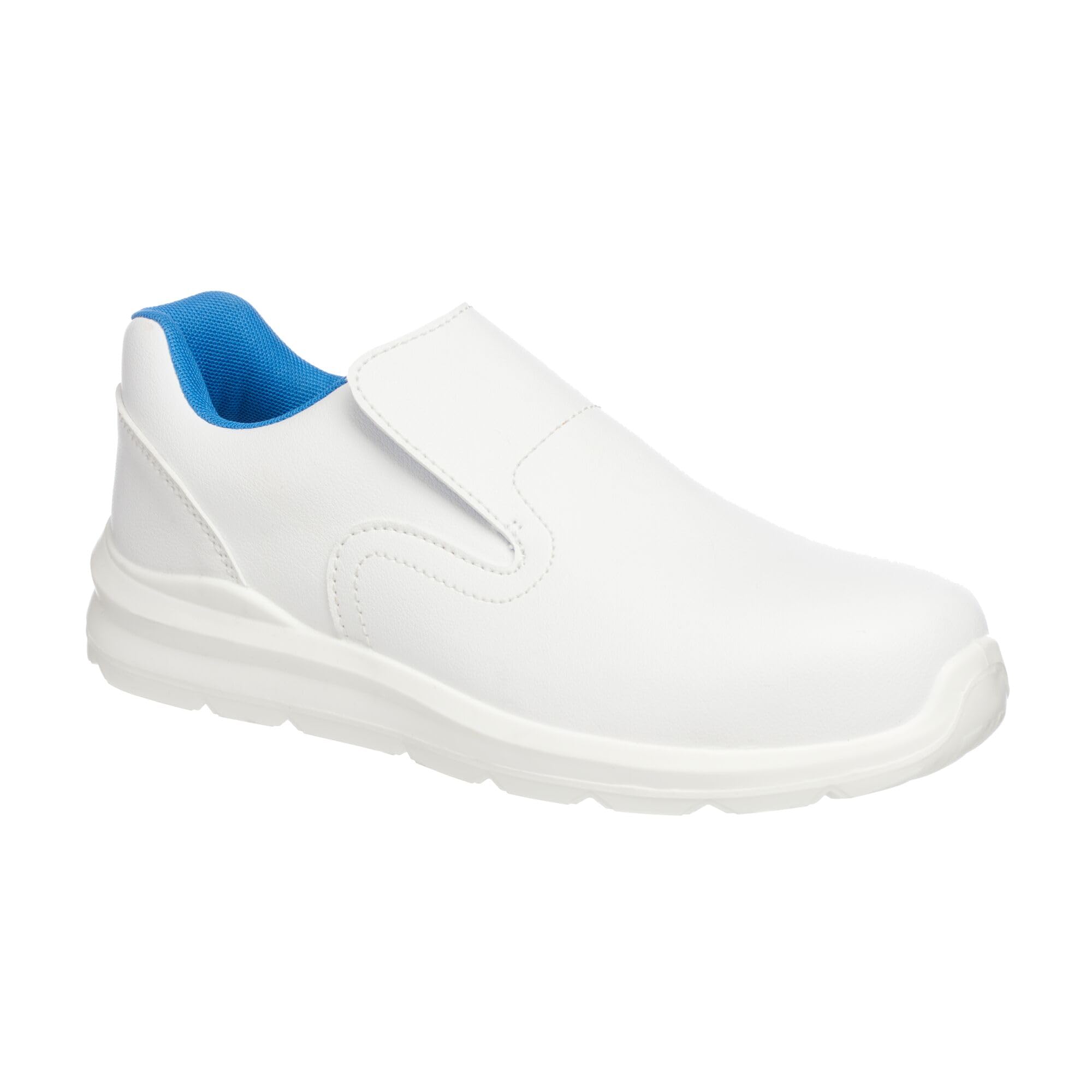 Portwest White Compositelite Slip On Safety Trainer - Uk 6 | Eu 39