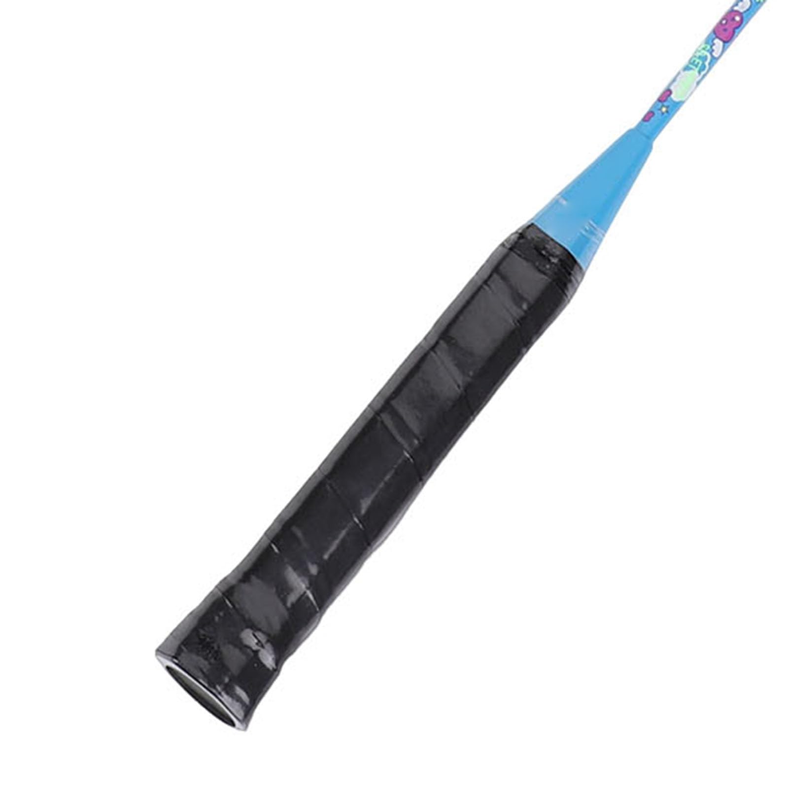 BRRNOO Set di 2 Racchette da Badminton in Fibra di Carbonio Leggere, con