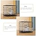 PEFAVPRO 18PCS Pet Cage Guard, Rabbit Urine Guard, 13.8