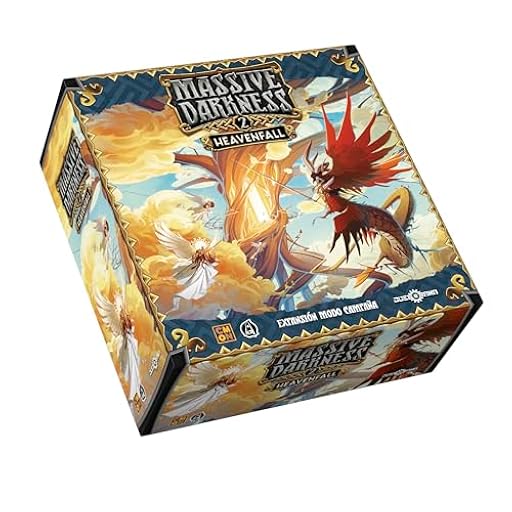 Juegorama | Massive Darkness 2 - Heavenfall Expansión | Juego de Mesa | A Partir de 14 Años | 1-6 Jugadores | Español | Ya disponible en tu tienda friki favorita! En mundofriki.es!