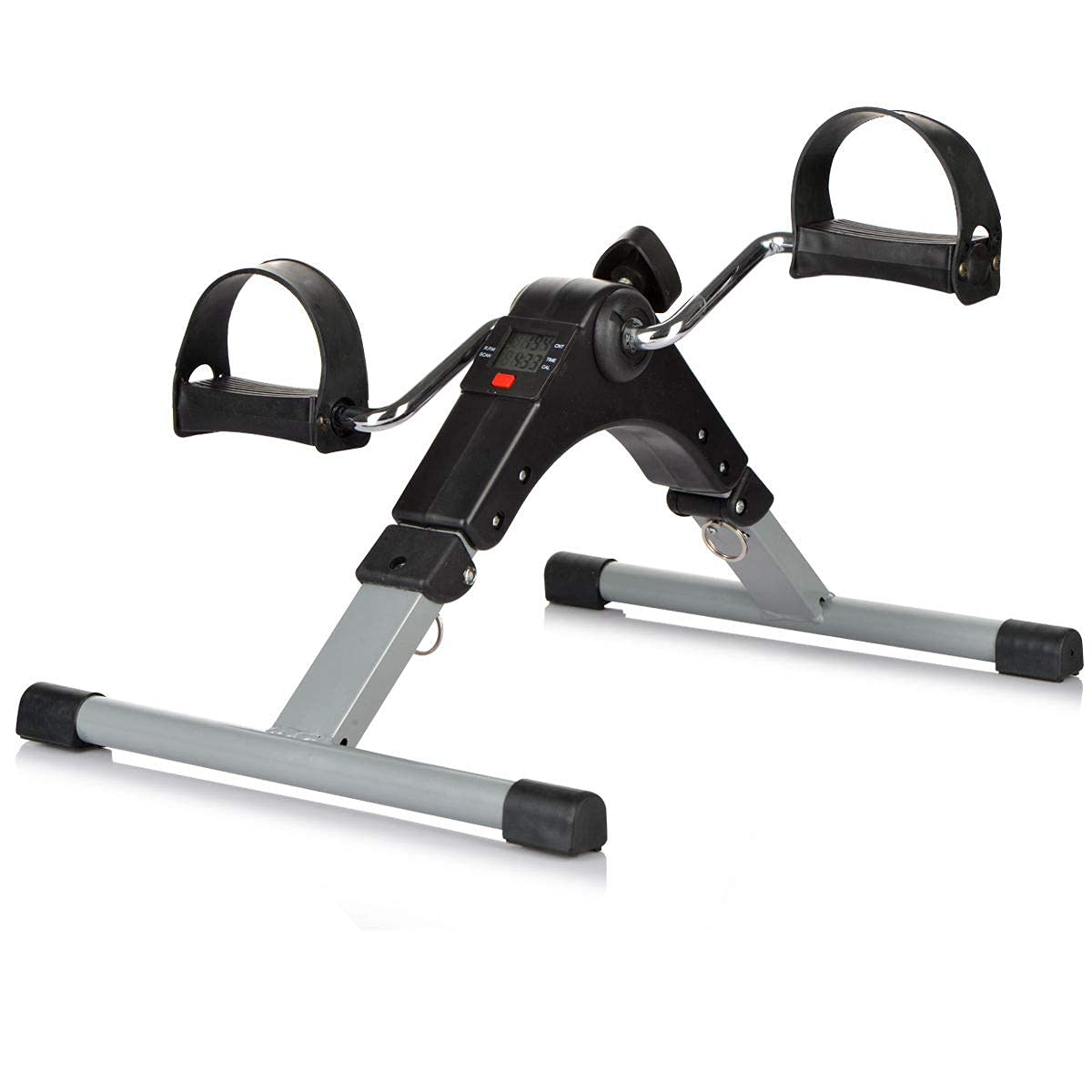 SEAVOKES Pedal Exercise Machine | Mini Fitness Cycle For Home Fixing Strap | Adjustable Resistance Band & LCD Display | Fits Under Desk-picture-35