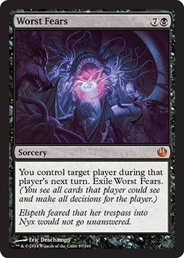 Magic The Gathering - Worst Fears (97/165) - Journey into Nyx