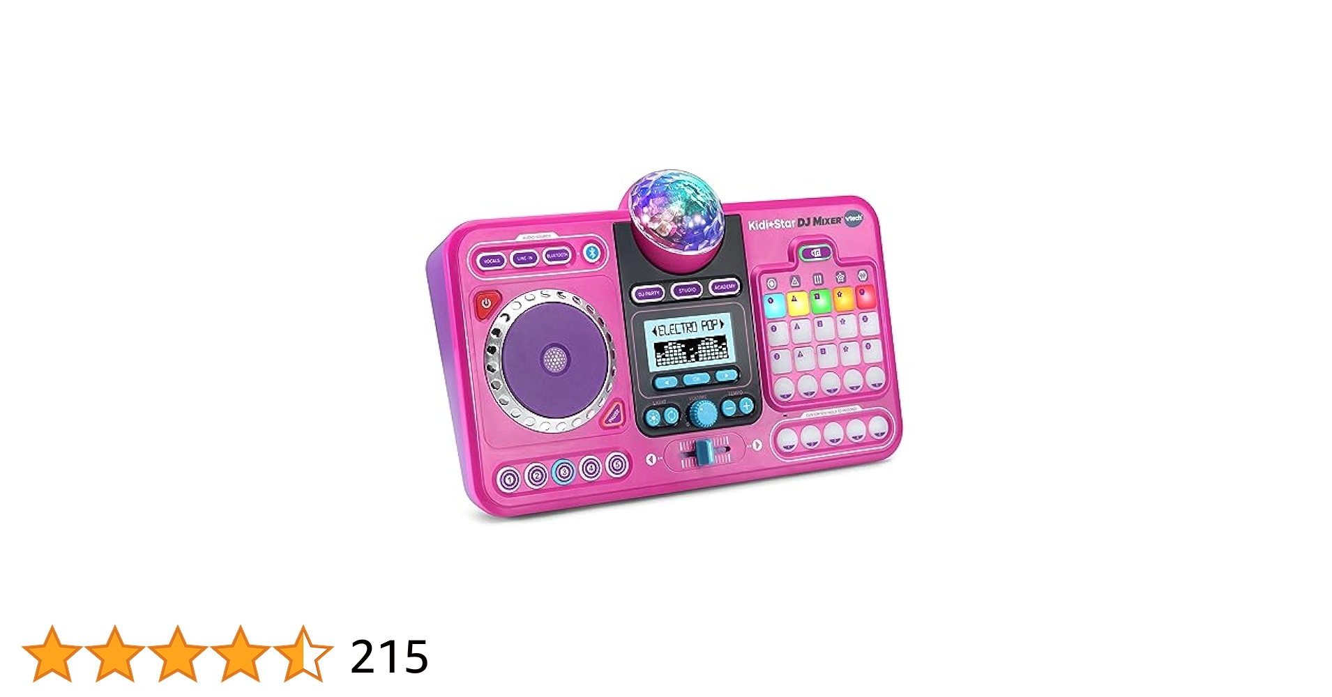 未使用品に近い！kidi Star DJ MIXER 子供用 DJミキサー VTech® KidiStar DJ Mixer Toy, Sound-Mixing Music Maker for