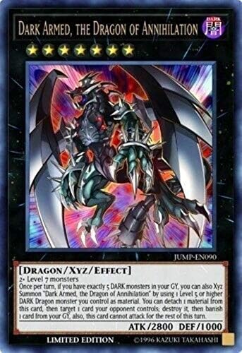 Yu-Gi-Oh! - Dark Armed, The Dragon of Annihilation (JUMP-EN090) - Shonen Jump Magazine Promos - Promo Edition - Ultra Rare