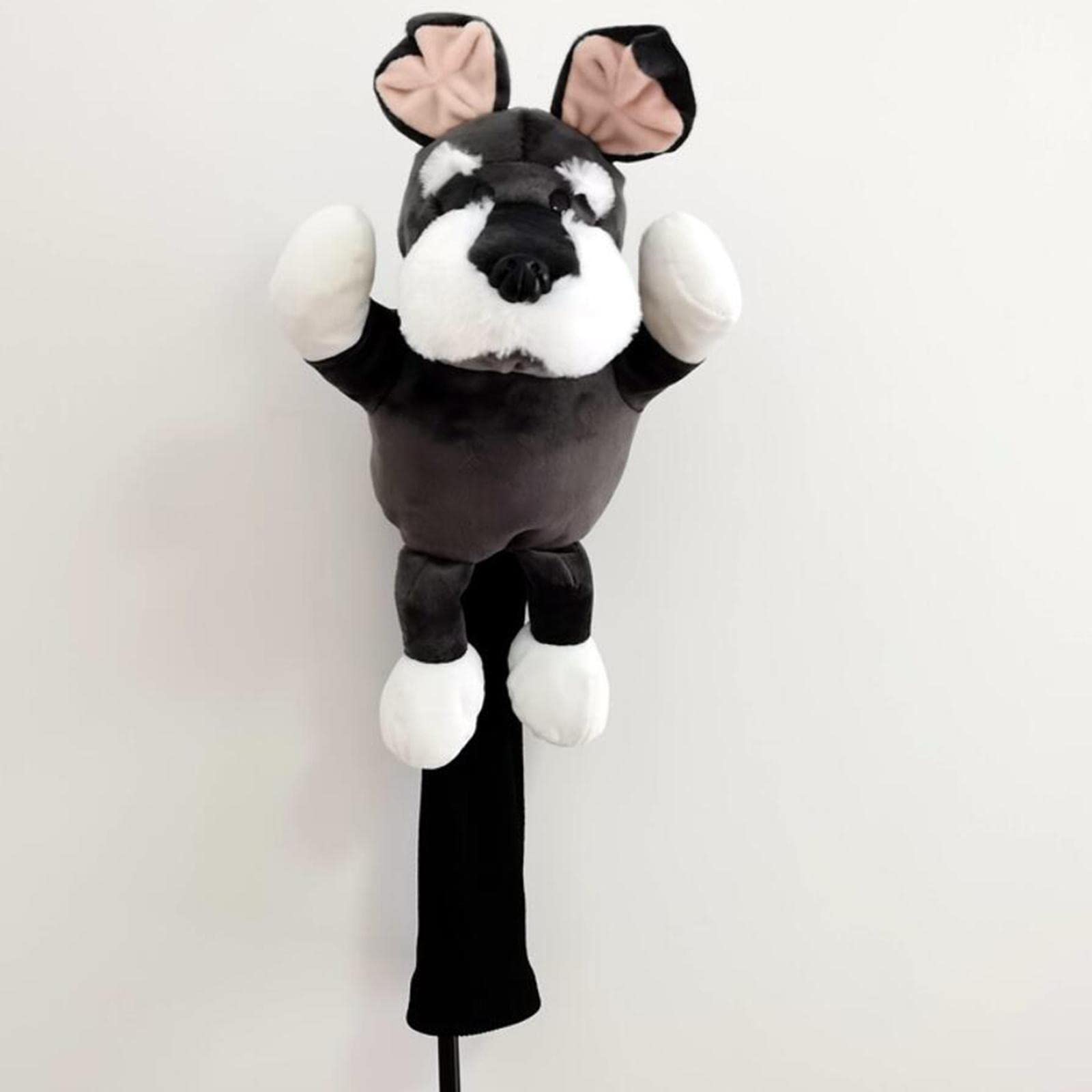 Golf Club Headcover Funda para Cabeza de Palo de Golf en Forma Animal Cubierta Protectora para Madera Confeccionada en Felpa Duradera Adecuad