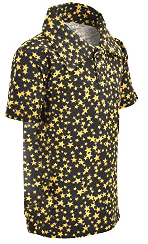 Image of Unique Baby Moisture Wicking Kids Polo Shirts for Toddler Boys Polo Shirt