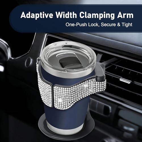 Portavasos ajustable para aire acondicionado de auto miniatura 7
