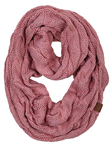 Funky Junque Infinity Scarf for Women &ndash; Oversized Wrap, Chunky Layer, Colorful Sweater Accessory...