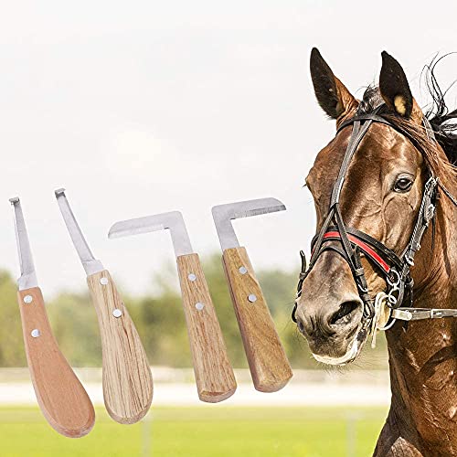 Image of Yosoo Hoof Knife Straight Blade Left Right Handed Trimming Tool Horse Equipment for Cattle Horse Use