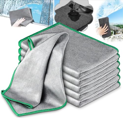 6-Pack Magic Glass & Window Cleaning Cloths 12x12