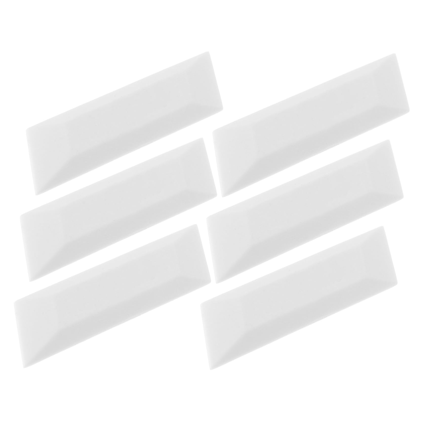 STOBOK 6pcs Erasers for Drawing: White and Small Eraser with Minimal Debris for Sketching and Drawing - Stationery for School Art Classes and Professional Artwork Creations