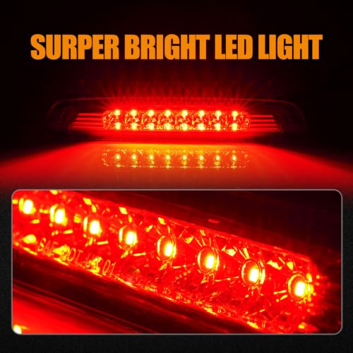 Image of Third 3rd Brake Light LED Assembly for 2003-2009 Toyota 4Runner (Red)