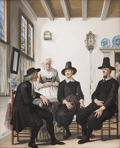 Tableaux moderne peinture sur toile Cornelis Troost salon 60x90