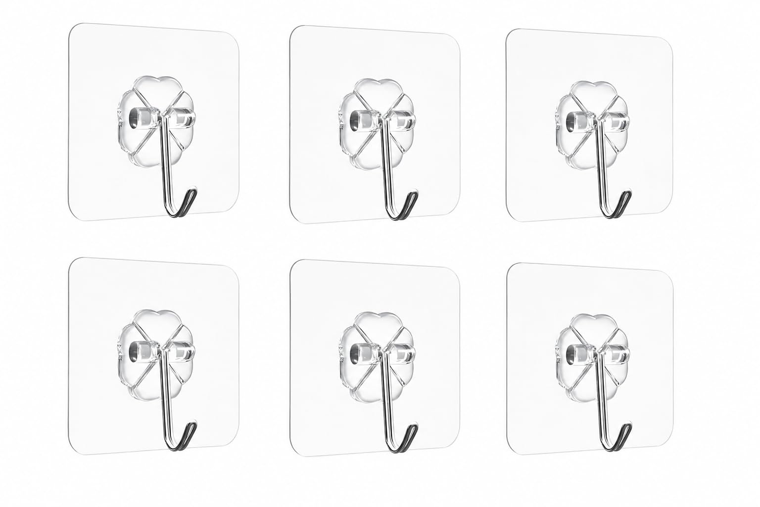 Adhesive Wall Hooks - No Drill, Damage-Free! -16