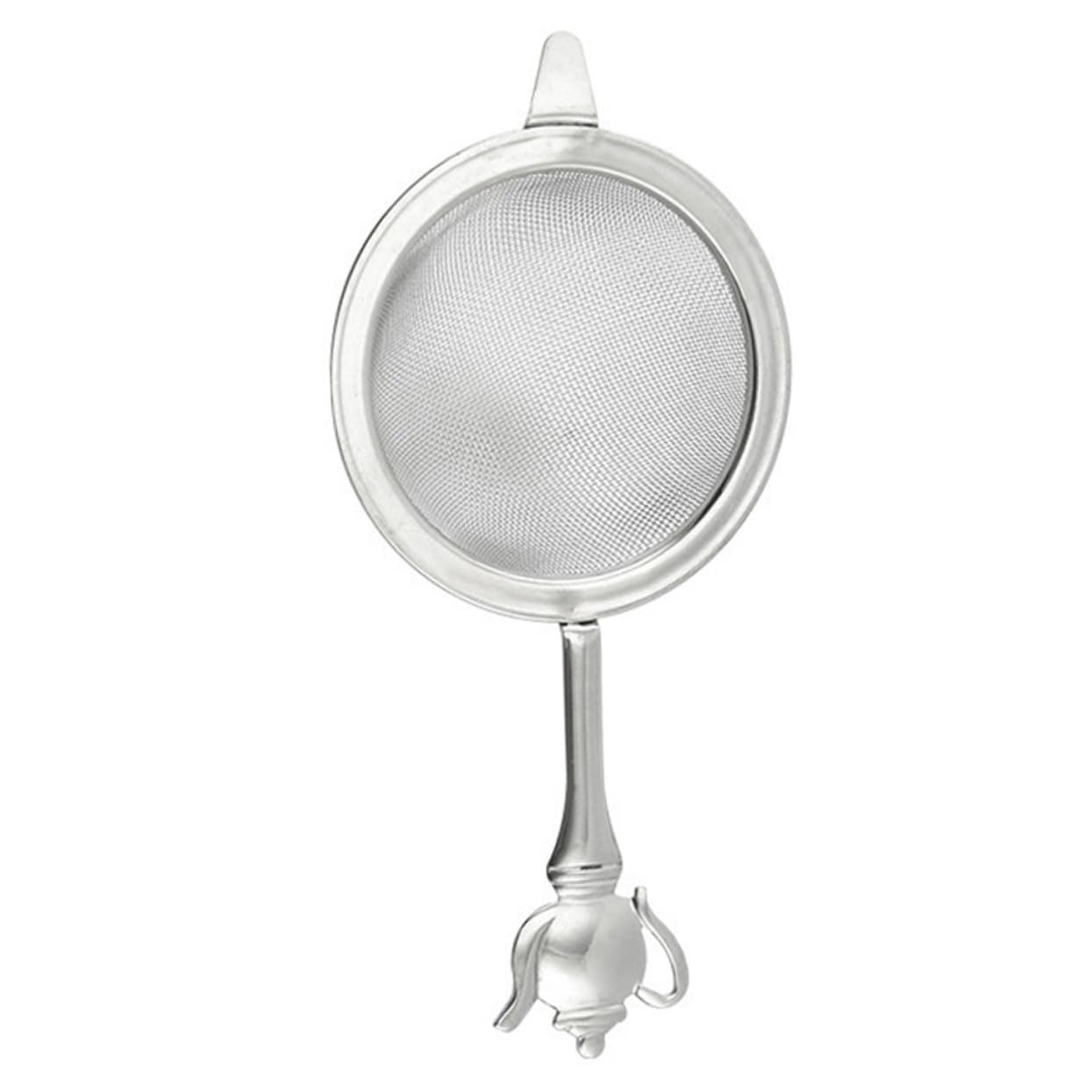 Passoire à Thé Filtre Solide en Acier Inoxydable 304 Poignée Longue Maille Fine Résistante Infuseur Feuilles de Thé Vrac pour Bureau et Maison