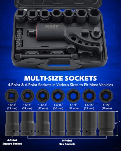 Image of Orion Motor Tech 11pc 1 inch Drive 6800 Nm Torque Multiplier