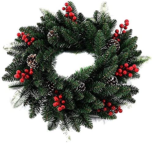 Couronne artificielle d'automne pour décoration murale et porte d'entrée chaleureuse