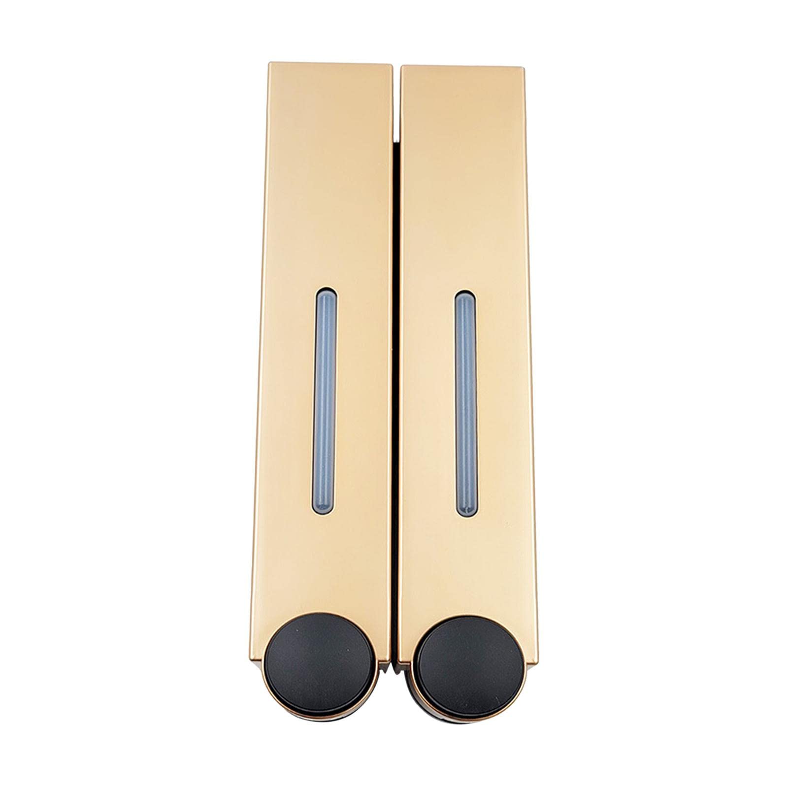 Amagogo Dispensador de Jabón Montado en Pared Plástico Recargable para Baño Cocina Escuela y Restaurante Adecuado para Distribuir Gel Champú Loción Siendo