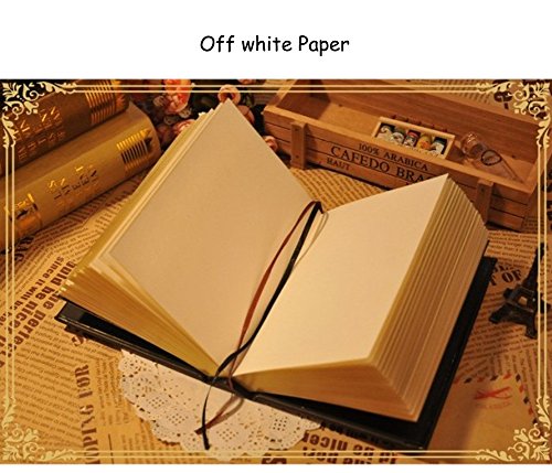 LY Leather Vintage Embossed Cover Notebook Life Story Book Blank Hardback Scrapbook Travel Ultra Thick Writing Journal Work Diary steampunk buy now online