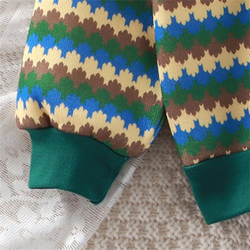 Toddler Boys Fleece Pullover Autumn Winter Long Sleeve Warm Sweatshirt Classic Grid Pullover Sweatshirt2