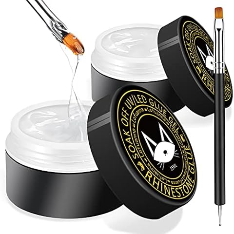 Lofuanna Nagel Strass Kleber Gel Cover