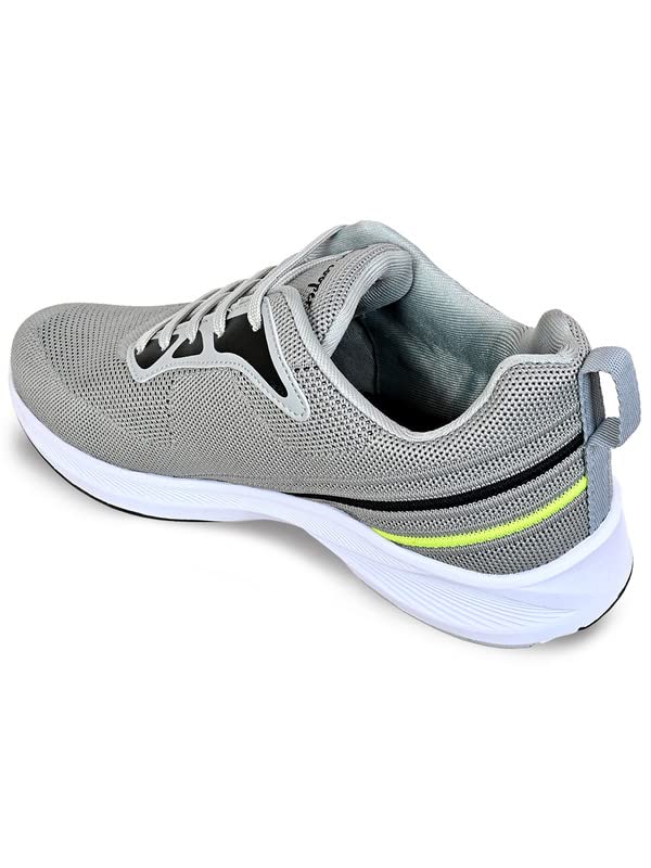 Image of Allen Cooper Training,Road Running,Cricket,Gym,Sports Comfortable Extra Max Cusion with Memory Foam Insole Running Shoes for Men(603|Grey-Sizes 6,7,8,9,10)