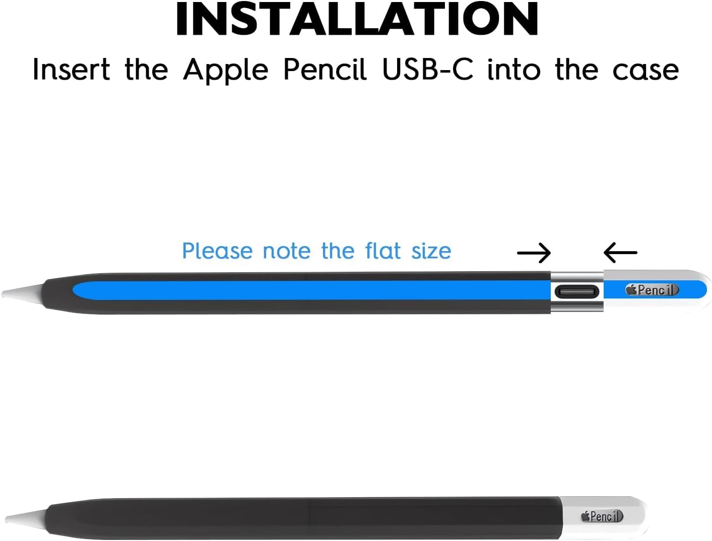 Amazon.com: Mizi (2 Pack) Apple Pencil USB-C (2023) Case