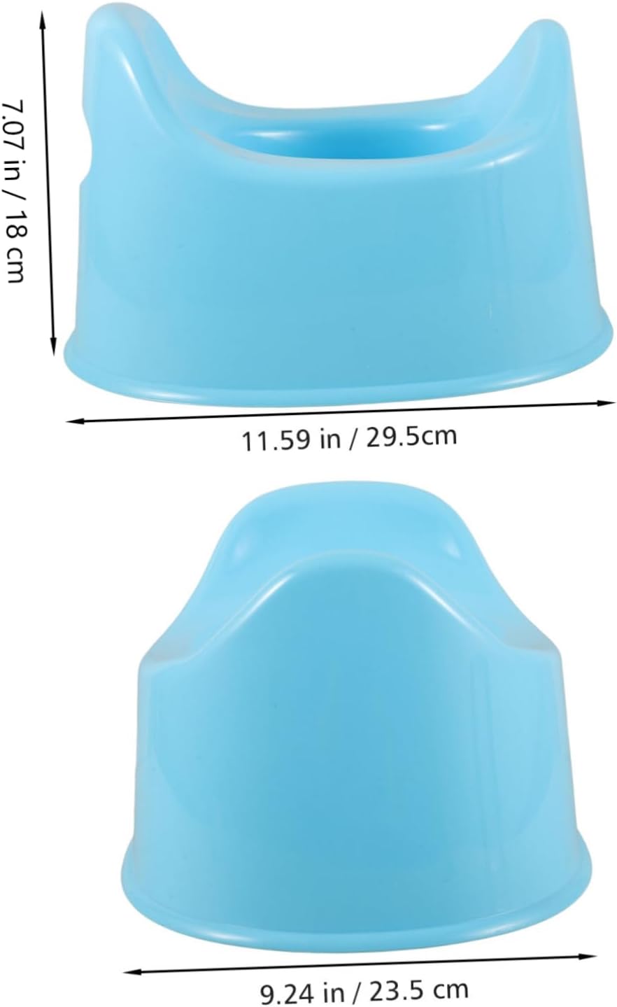 Toddmomy Boy Girl Potty Training Toilet Seat Boys and Girls Toilet Seat Potty Portable for Easy Clean Plastic