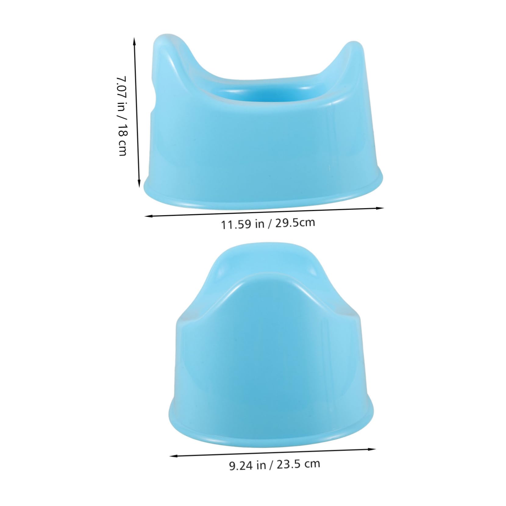 Toddmomy Children's Toilet Baby Toilet Seat Potty Chairs for Toddlers Child Training Toilet Portable Potty for Toddler Travel Infant Potty Training Toilet Kids Toilet Seat Pp Sky-Blue