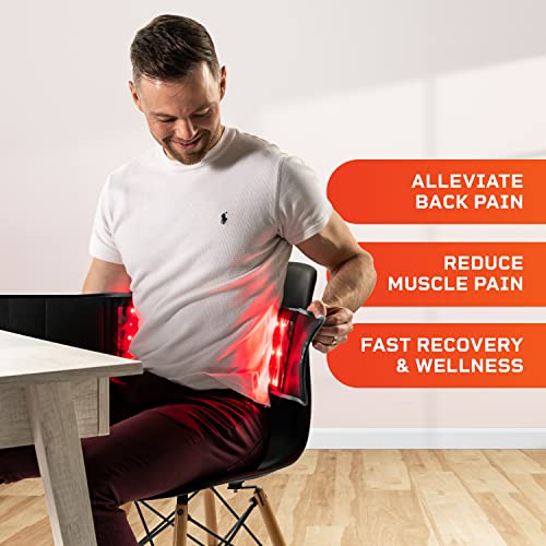 Lifepro Red Light Therapy Belt - Near Infrared Light Therapy & Red Light Therapy For Muscle Pain, Inflammation, Elbow Joint & Back Pain Relief - Infrared Therapy Or Infrared Light Therapy #TOP4