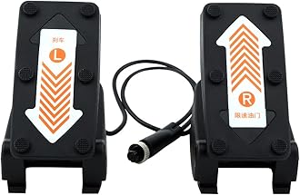 Children's Speed Limiting Accelerator Pedal Speed Limit Throttle Brake Pedal Compatible with Segway Ninebot Gokart Kart Accessories