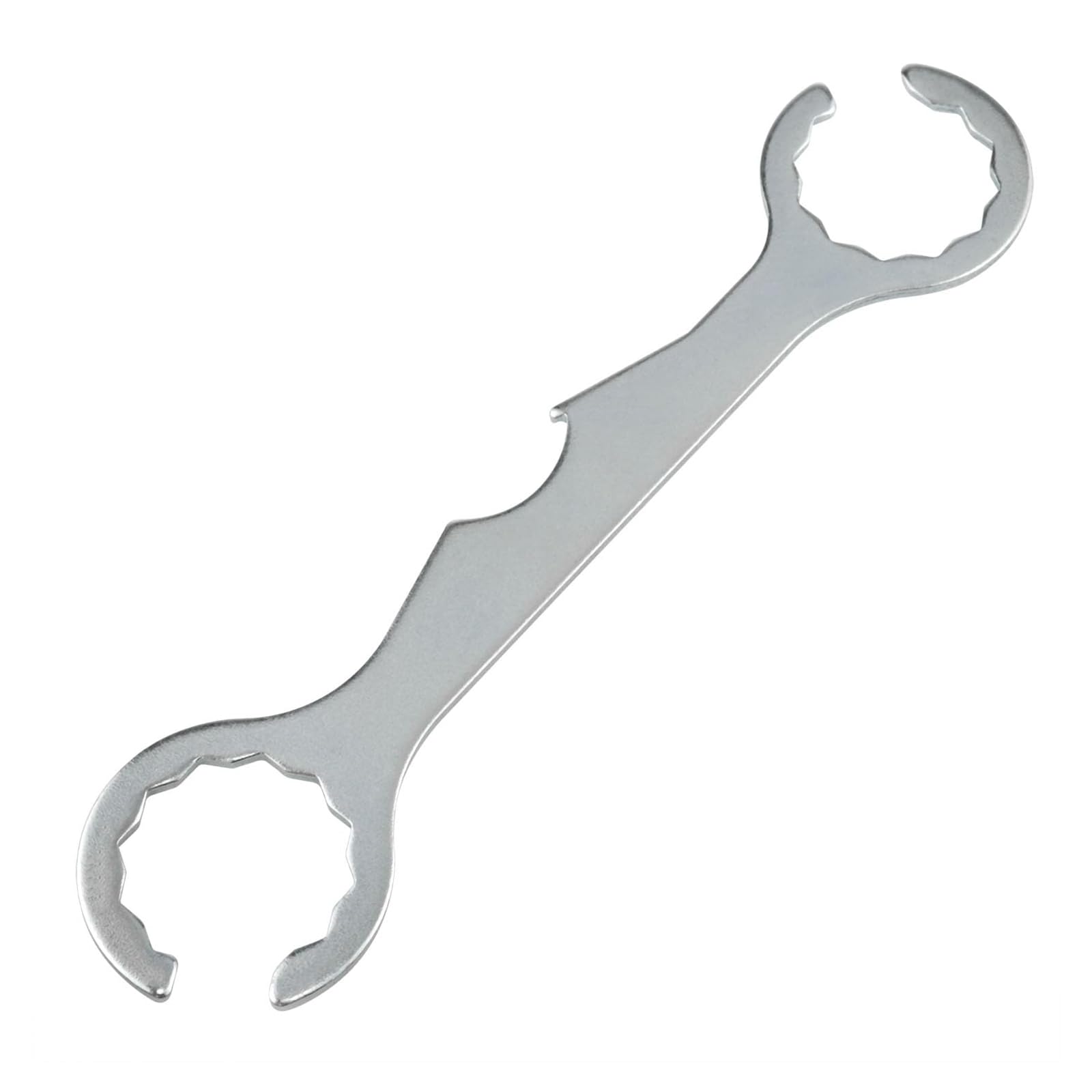 Kaeltsyn Multicolor Stainless Steel Multipurpose Tool Wrench Keg Tap Spanner For Brewing Tower Faucet Removal And Plumbing Fixtures Tasks Tap Wrench