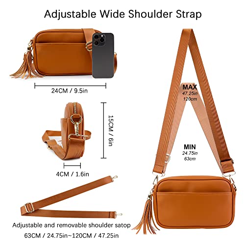 Image of ORAD Crossbody Bags for Women, Cellphone Bags Card Holder Wallet Purse and Handbags