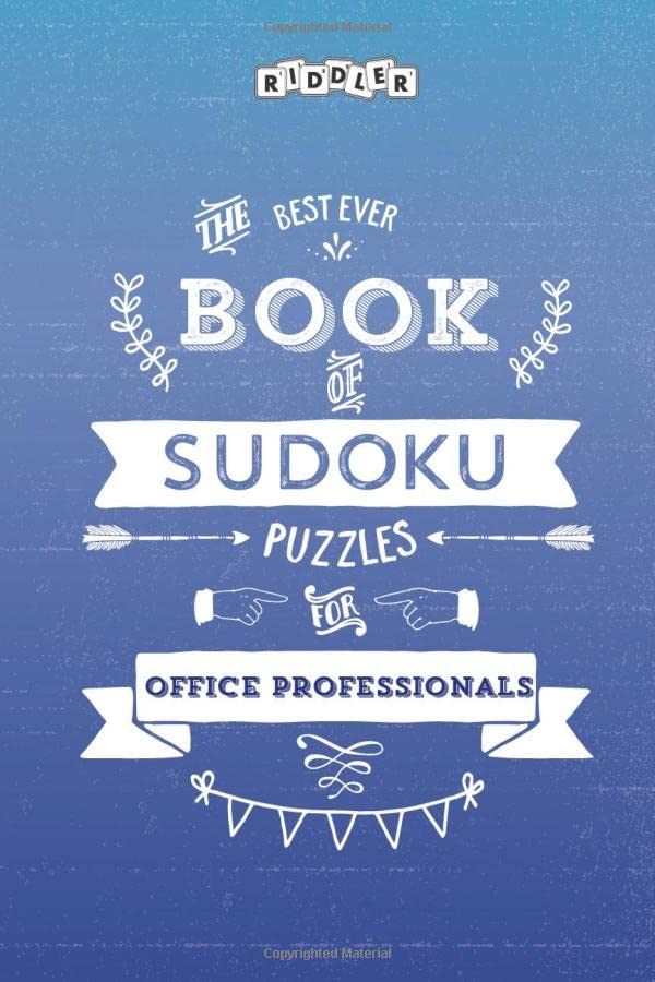 The Best Ever Book of Sudoku Puzzles for Office Professionals