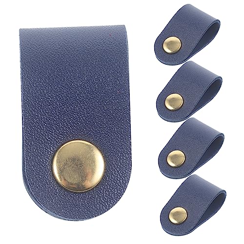 DIYEAH 5piezas Hebilla De Para Cable De Auriculares Organizador De Cables Correas Para Enrollar Para Viajes y Oficina Unidades