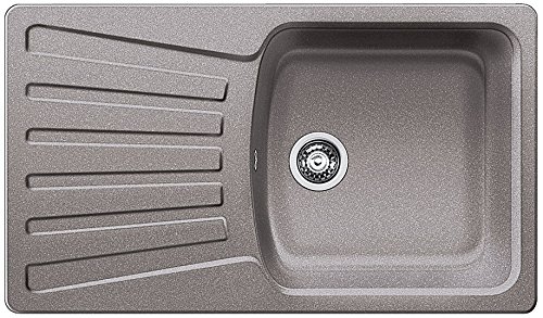 Preisvergleich Produktbild Blanco 511697 Küchenspüle Nova 5 S, Silgranit, Alumetallic