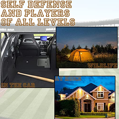 image for Genuine Solid Beech Wood Baseball Bat - 27 Inch 23 Oz - Tball Bat, Sel