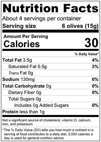 Miniatura 6 de Paquetes de aperitivos de oliva - 8 unidades paquetes de 2.3 oz (Kalamata)