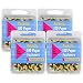 FaberCastell Pack-its Brass Plated Paper Fasteners, 3/4" Diameter, Gold, 400 Each (83251)