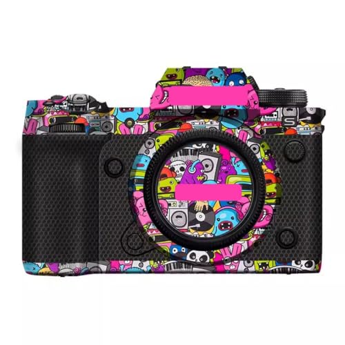 Film vinyle Fujifilm X-H2 et X-H2S rose graffiti autocollant de protection boîtier photo