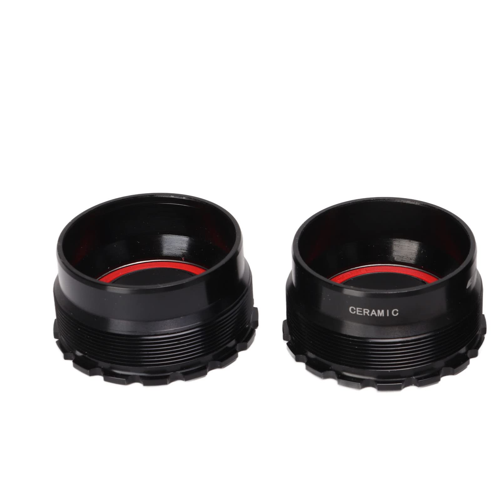 Soporte Inferior Bicicleta, Rodamientos Cerámica Alta Durabilidad, Eje 24mm T47 para Ciclistas Profesionales y Aficionados en Carretera y Montaña