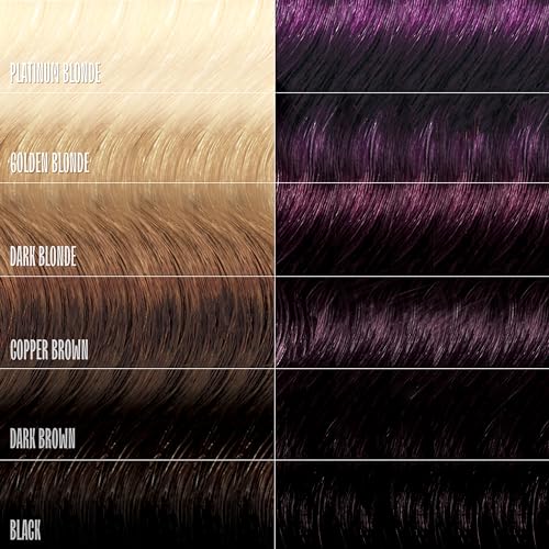 Image of Overtone Daily Color Depositing Conditioner - 4.5oz Temporary Coloring Conditioner with Shea Butter & Coconut Oil - Refresh Color & Prevent Fading- Vegan & Cruelty-Free, Purple for Brown is Royal Plum