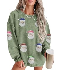 Z510 Green Sequin Santa